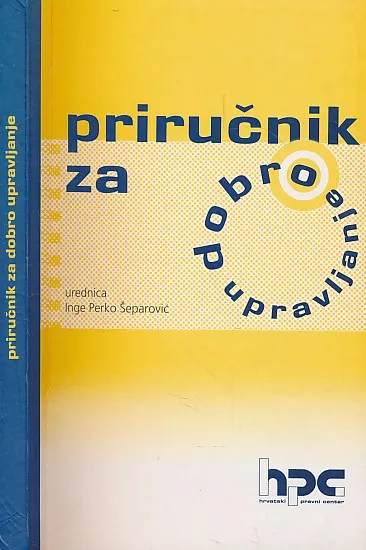 Priručnik za dobro upravljanje