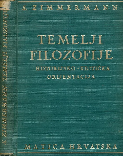 Temelji filozofije: historijsko-kritička orijentacija