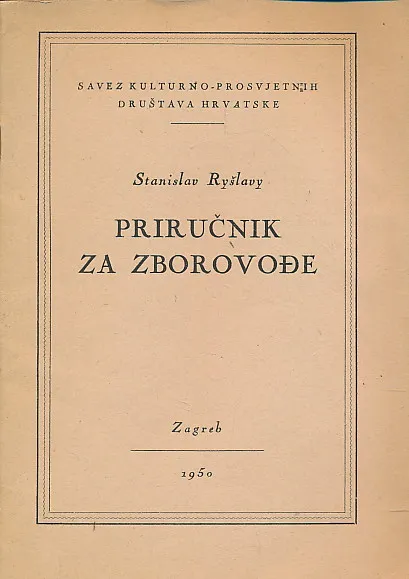 Priručnik za zborovođe