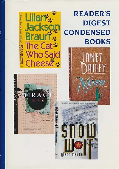 Reader's Digest Condensed Books Volume 4 1996