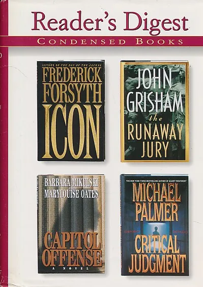 Reader's Digest Condensed Books Volume 1 1997