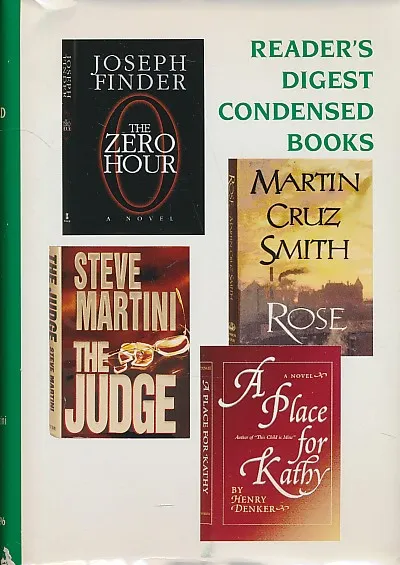 Reader's Digest Condensed Books Volume 5 1996