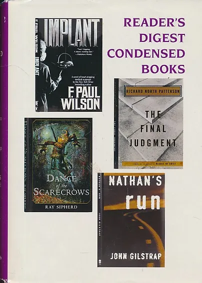 Reader's Digest Condensed Books Volume 3 1996