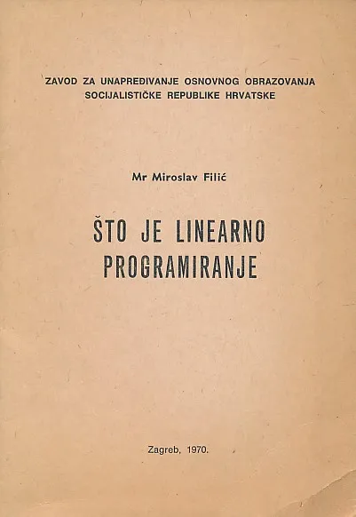 Što je linearno programiranje