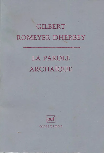 Parole archaique