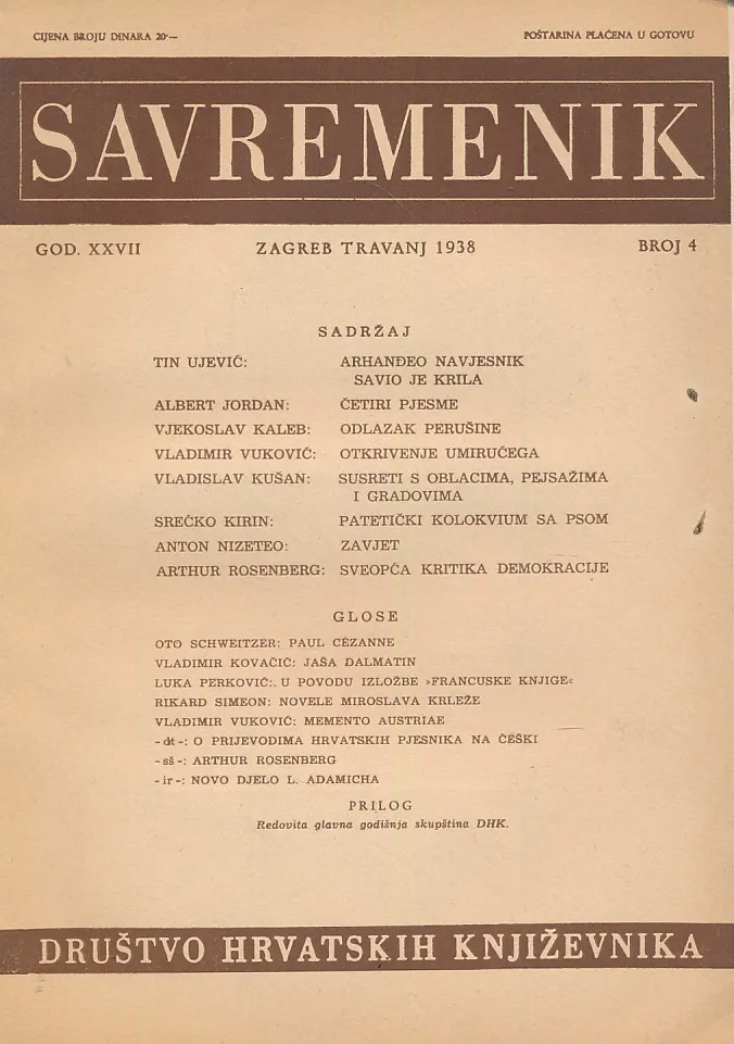 Savremenik 4/1938