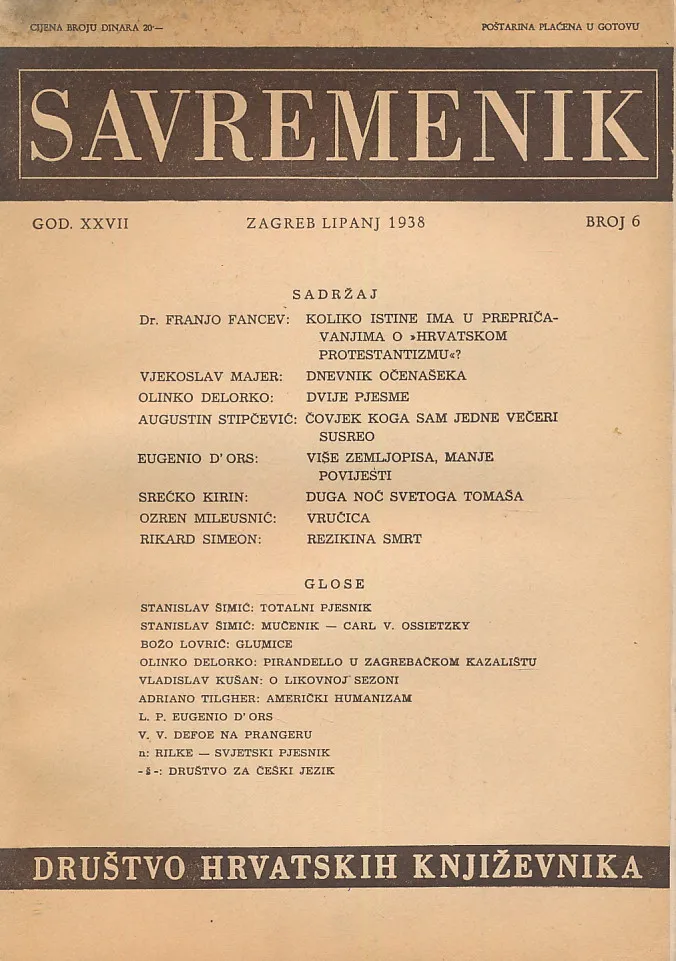 Savremenik 6/1938