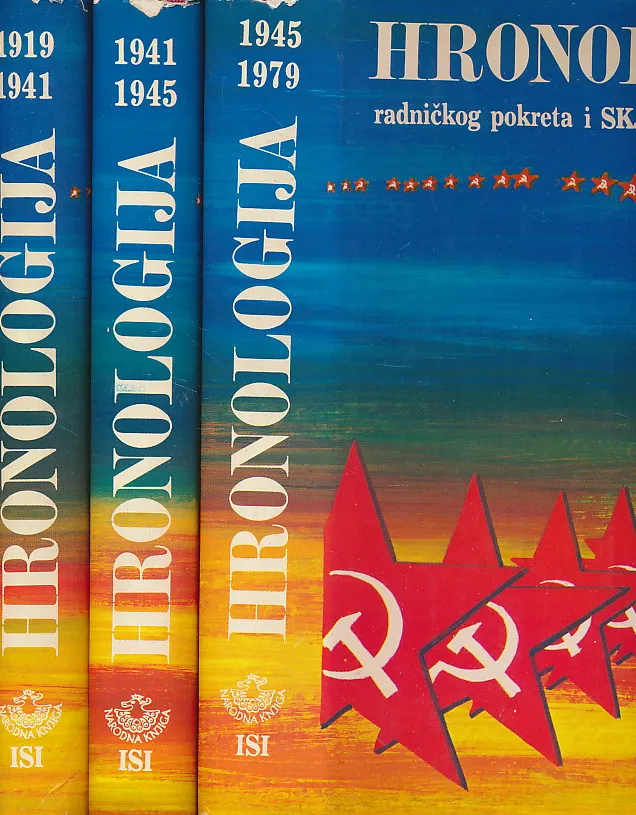 Hronologija radničkog pokreta i SKJ 1919 - 1979. 1-3