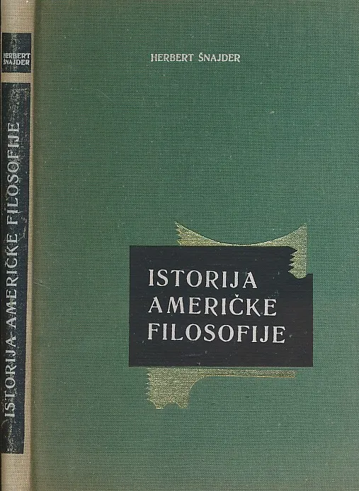 Istorija američke filosofije