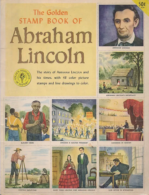 Golden Stamp Book of Abraham Lincoln