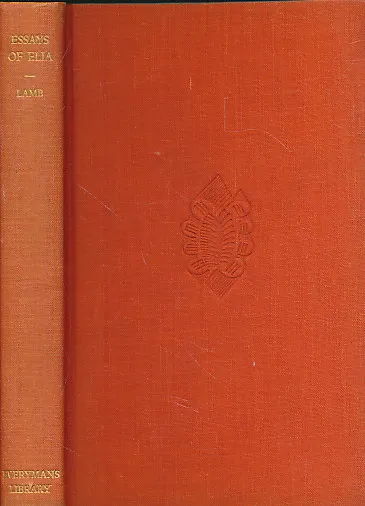The Essays Of Elia