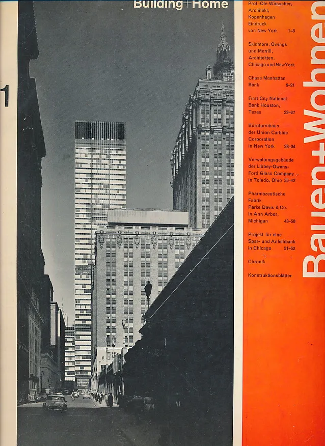 Bauen+Wohnen 1/1962