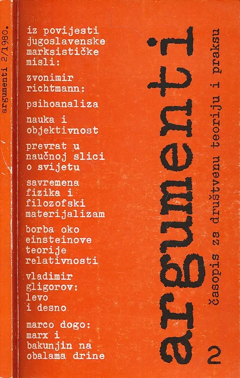 Argumenti 2/1980