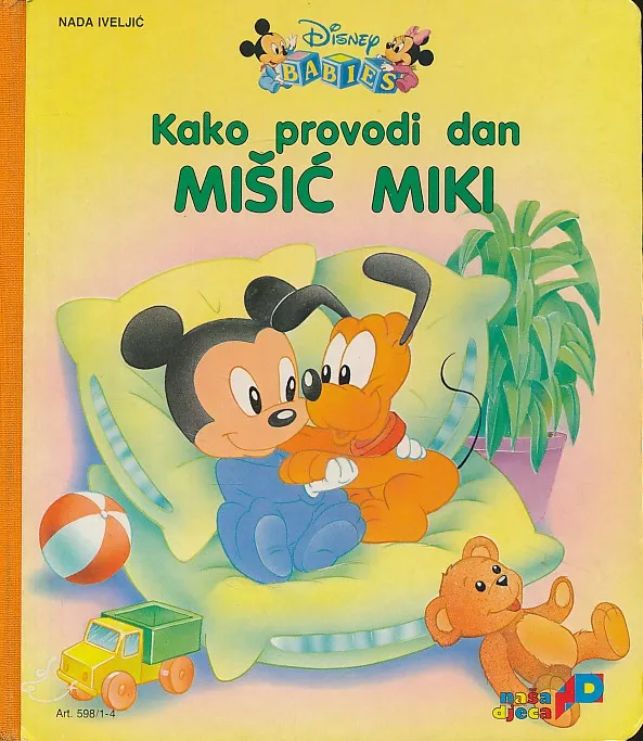 Kako provodi dan Mišić Miki (Disney Babies)