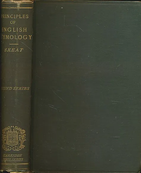 Principles of English etymology. Second series. The foreign element.