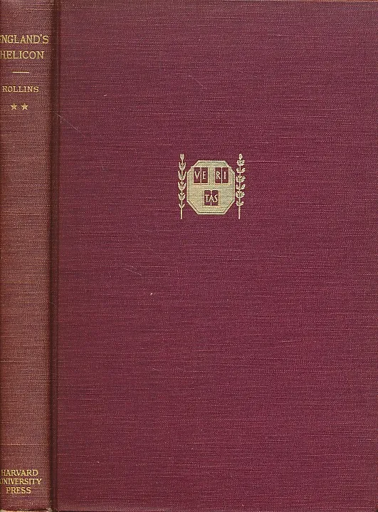 ENGLAND'S HELICON: 1600, 1614 Volume I-II