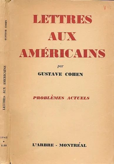 Lettres aux Americains