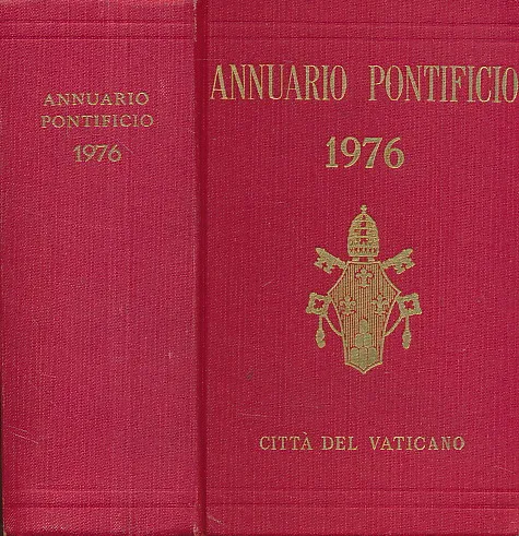 Annuario Pontificio anno 1976