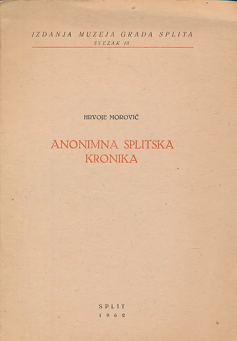 Anonimna splitska kronika