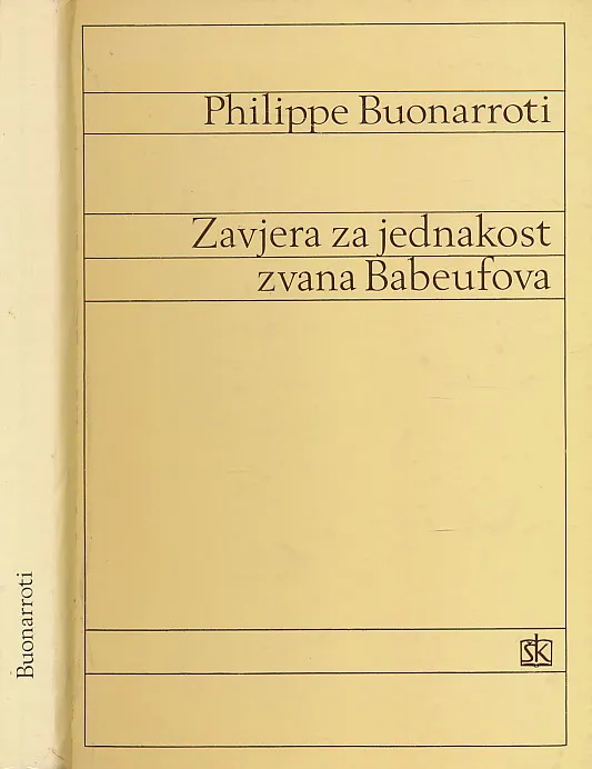 Zavjera za jednakost zvana Babeufova
