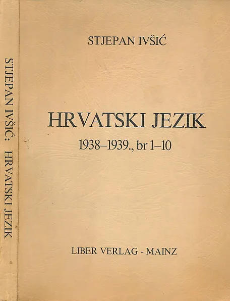 Hrvatski jezik 1938-1939., br 1-10