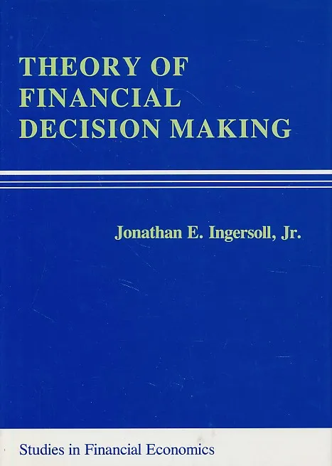 Theory of Financial Decision Making