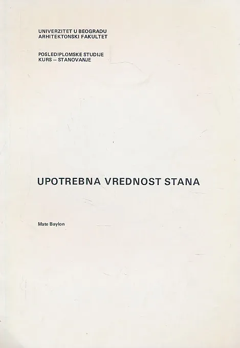 Upotrebna vrednost stana