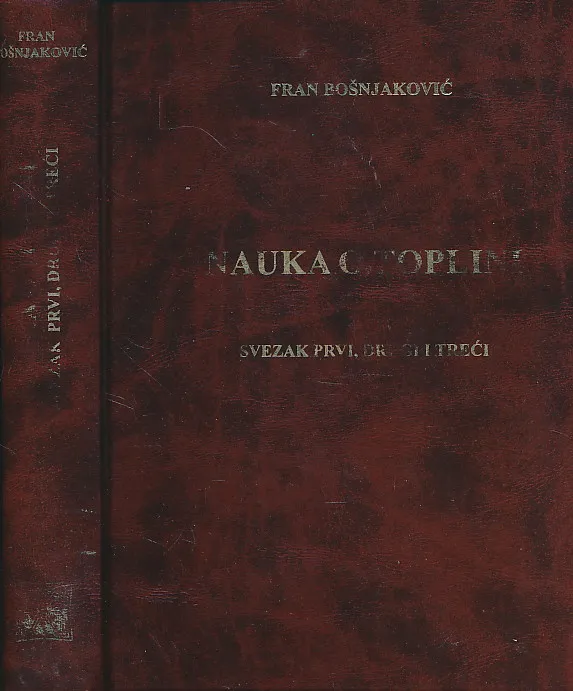 Nauka o toplini : svezak prvi, drugi i treći