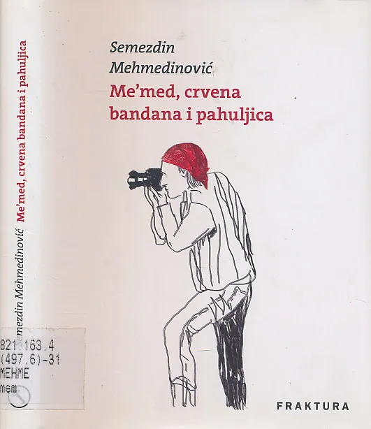 Me med, crvena bandana i pahuljica