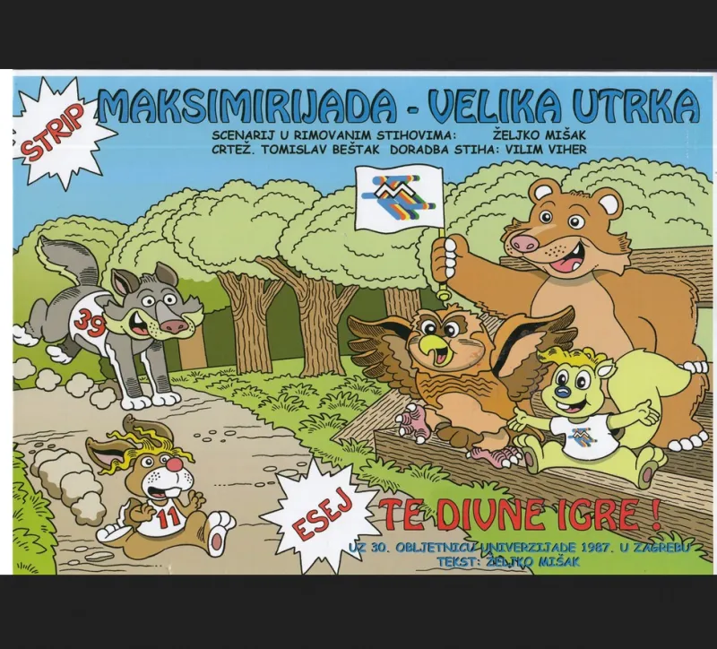 Maksimirijada - Velika utrka, Te divne igre