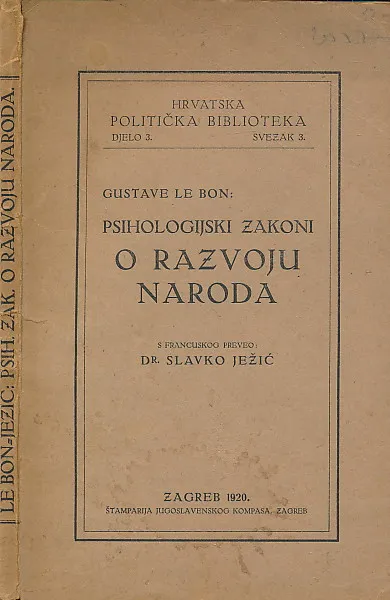 Psihologijski zakoni o razvoju naroda