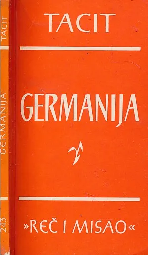 Germanija; Agrikola; Razgovor o govornicima