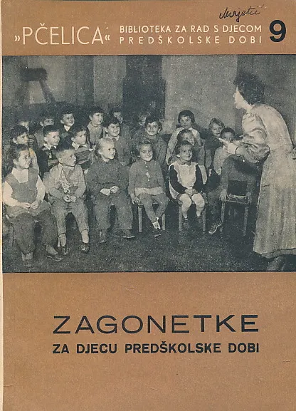 Pčelica 9/1956 Zagonetke za djecu predškolske dobi