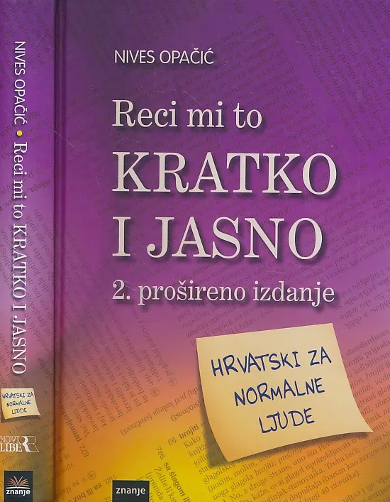 Reci mi to kratko i jasno (2. prošireno izdanje)