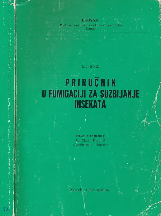Priručnik o fumigaciji za suzbijanje insekata