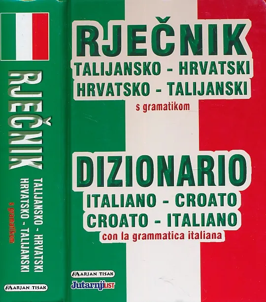 Rječnik talijansko-hrvatski, hrvatsko-talijanski s gramatikom