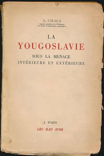 La Yougoslavie sous la menace intérieure at extérieure