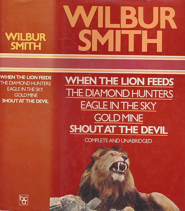 WHEN THE LION FEEDS, THE DIAMOND HUNTERS, EAGLE IN THE SKY, GOLD MINE, SHOUT AT THE DEVIL