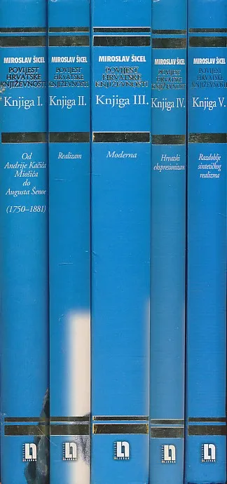 Povijest hrvatske književnosti 1-5