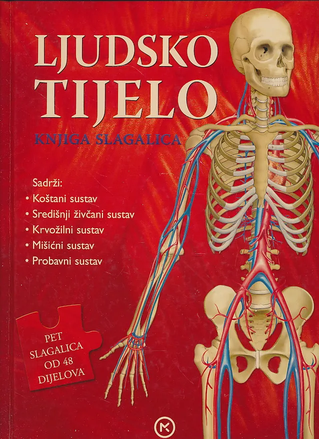 Ljudsko tijelo - knjiga slagalica