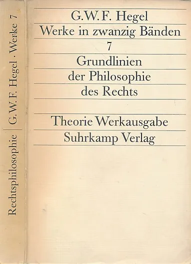 Grundlinien der Philosophie des Rechts