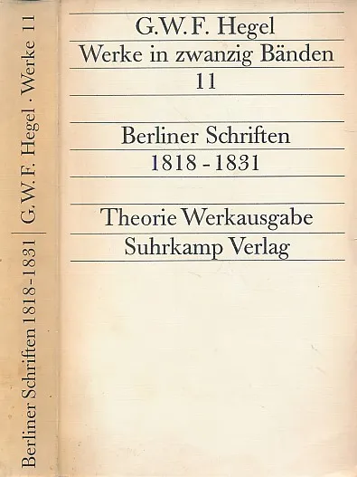 Berliner Schriften