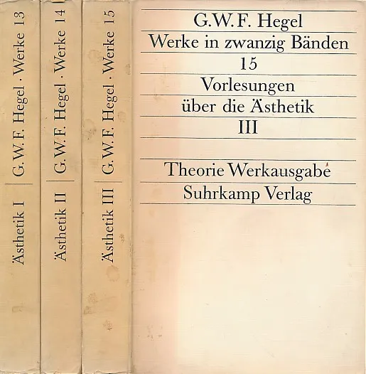 Vorlesungen über die Ästhetik I–III