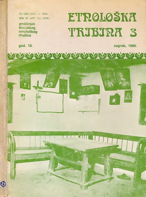 Etnološka tribina 3/1980