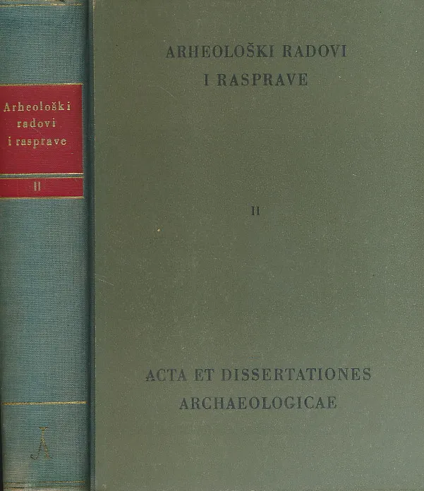 Arheološki radovi i rasprave II