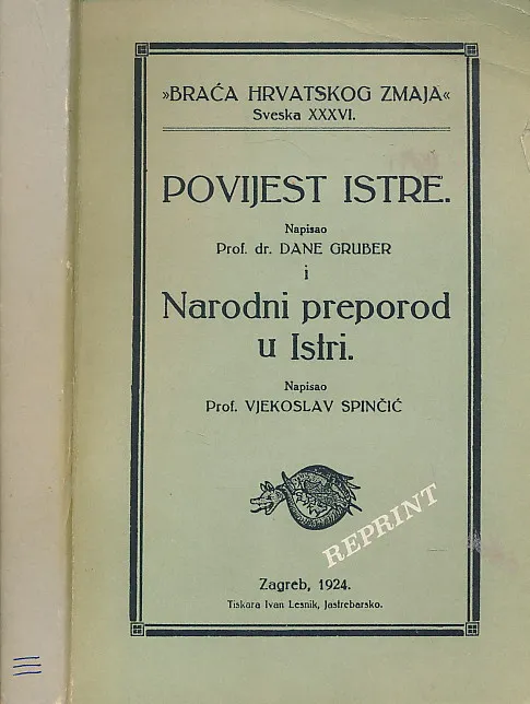 Povijest Istre i Narodni preporod u Istri