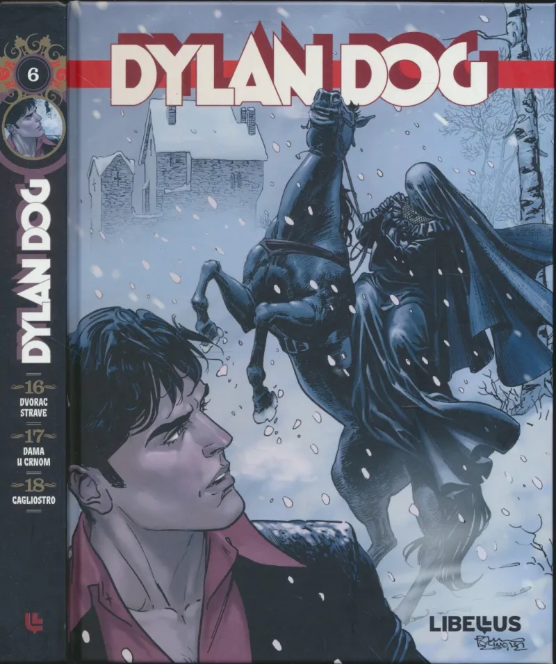Dylan Dog: Dvorac strave, Dama u crnom, Cagliostro