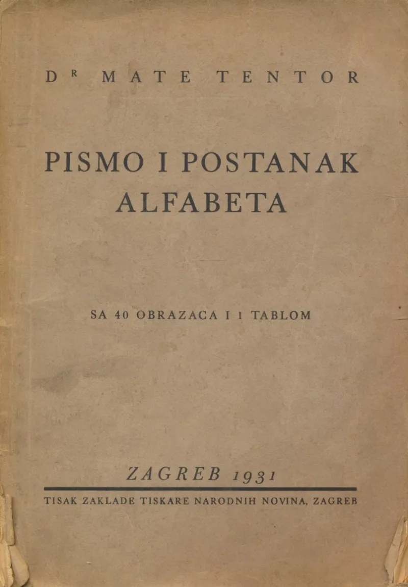 Pismo i postanak alfabeta