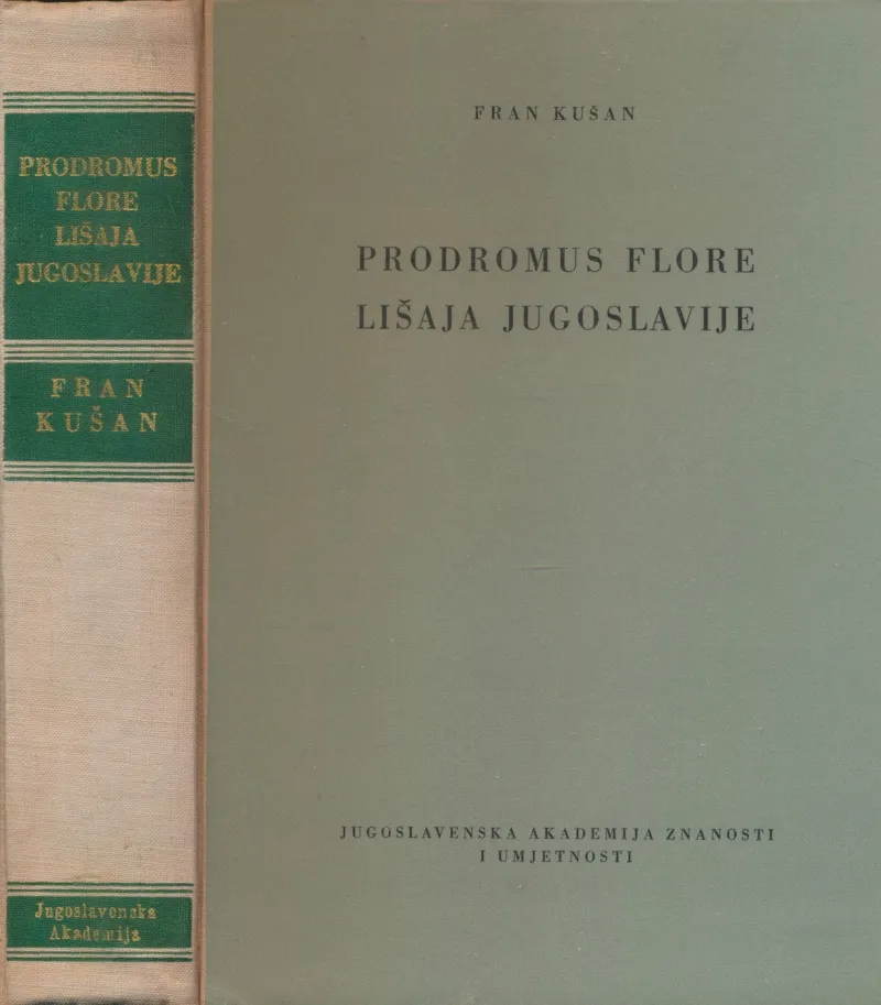 Prodromus flore lišaja Jugoslavije