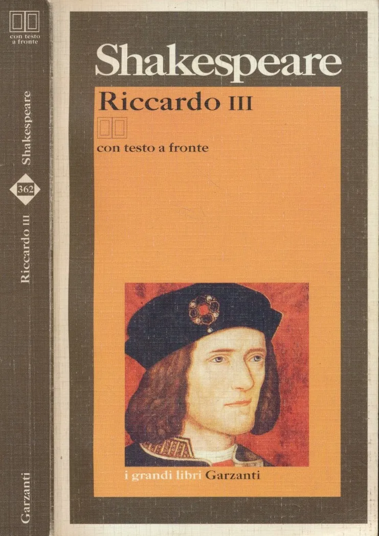 Riccardo III. Testo originale a fronte